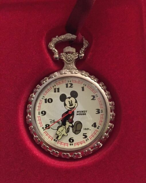 Pocket Watch Mickey Mouse 2004 Hallmark Ornament QXD5001 for sale