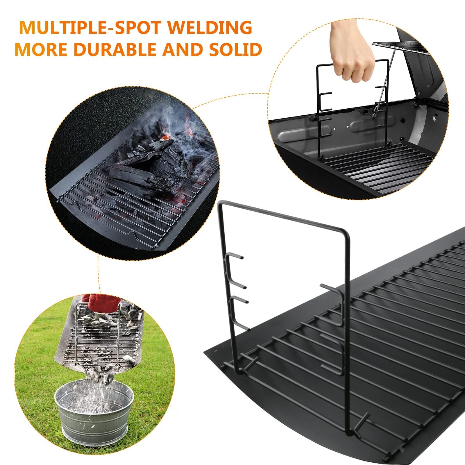 Chargriller Replacement Parts 27″ Ash Pan For Char Griller Charcoal