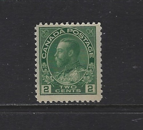 CANADA - #107 - 2c KING GEORGE V ADMIRAL ISSUE MINT STAMP MNH - Picture 1 of 2