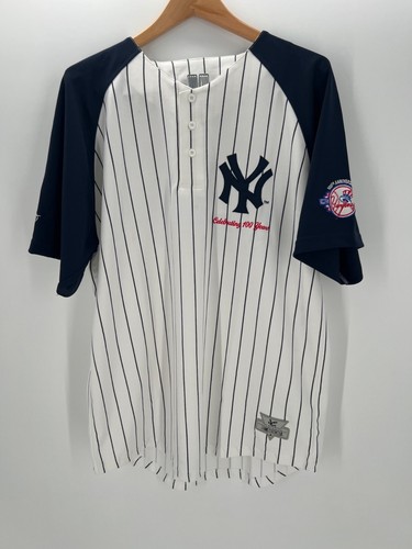 Richard Petty Signed Jersey Yankees 100 Year Size XL Chase Authentics Beckett - Picture 8 of 11