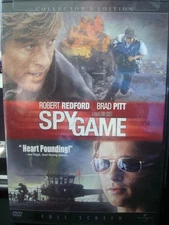 Spy Game (DVD, 2002, Full Frame; Collector's Edition) Robert Redford WORLD SHIP