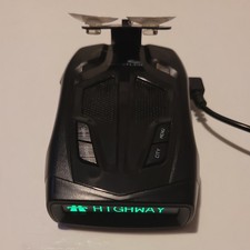 Whistler Z-19R Laser Radar Detector WITH MOHNT, brand new charger and used once