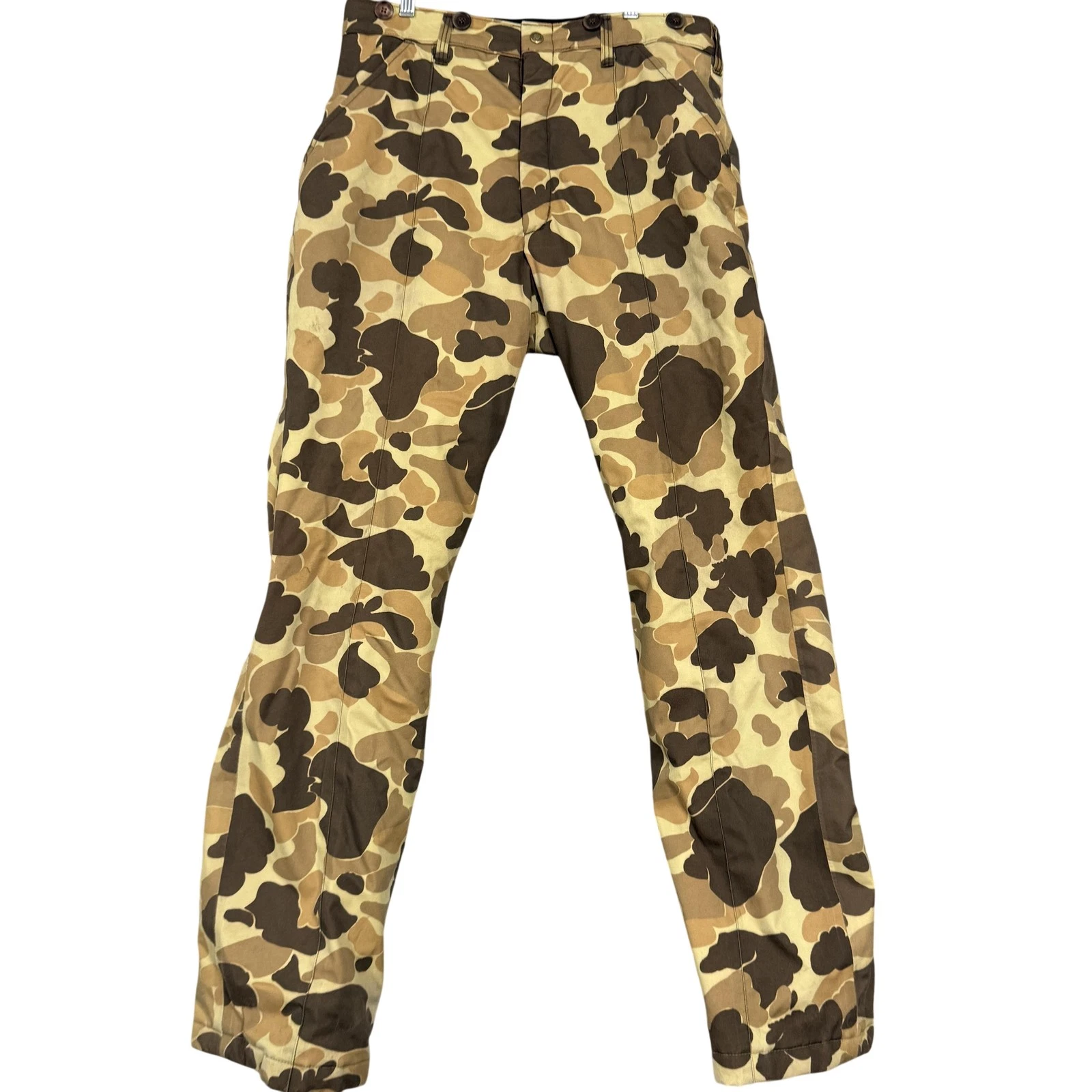 Cabela's Snow Pants Mens 34x30 Brown Duck Camo Gore-Tex Thinsulate USA Hunting