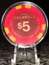 Cromwell Casino $5 Chip Las Vegas (Closed Cas...