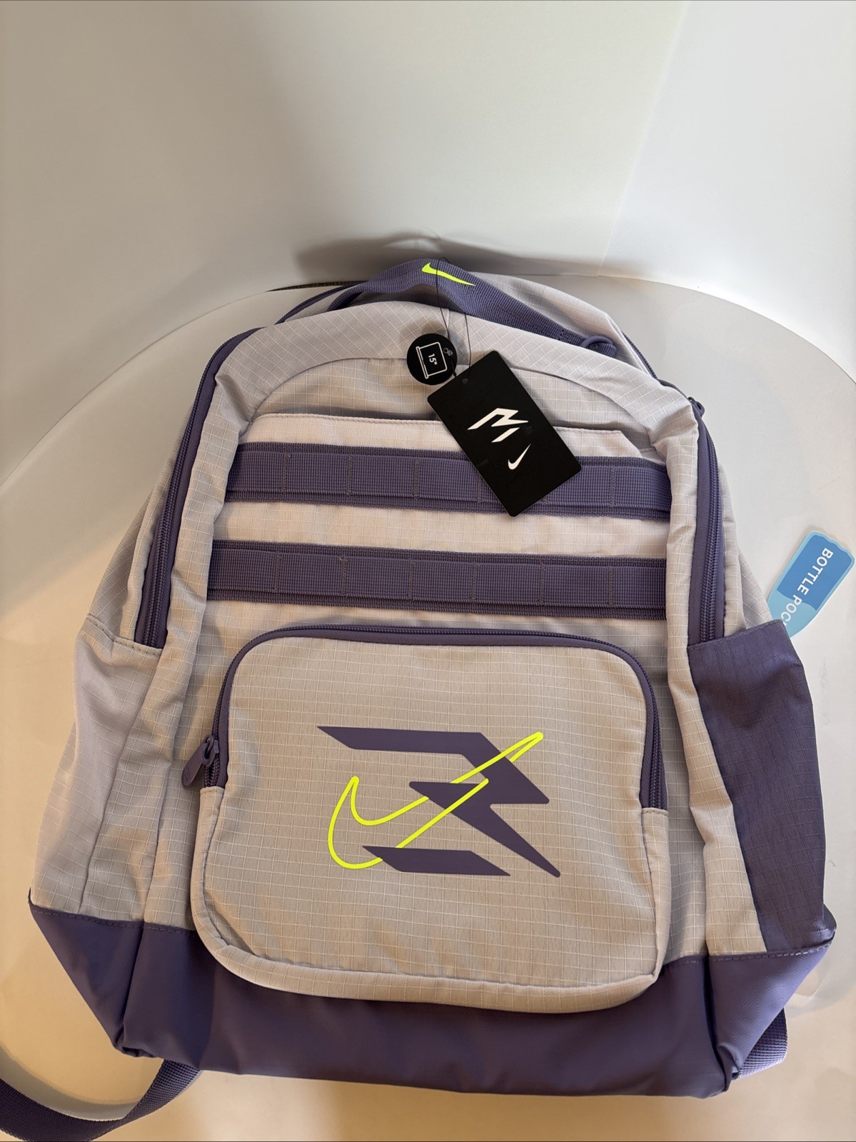 Nike Stylish Multicolor Purple Backpack NWT