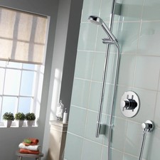 Aqualisa Aspire DL Thermostatic Concealed Mixer Shower - Chrome ASP001CA