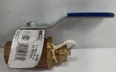 1 NEW NIBCO T-585-70-HC 3/4'' MANUAL 2-WAY BALL VALVE NNB ***MAKE OFFER***