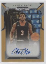 2019-20 Panini Prizm Draft Picks Neon Orange 76/149 Chris Clemons #117 Auto 1u6