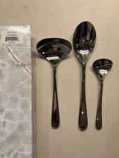 Yamazaki AQUATIQUE 3 pc completer (tablespoon, gravy ladle and sugar spoon) NIB