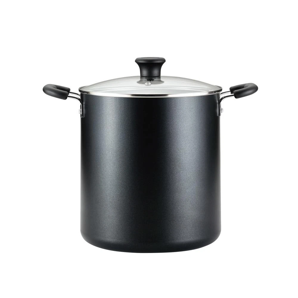 T-fal Specialty Nonstick Stockpot With Lid 12 Quart, Oven Broiler Safe 350F