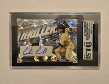 2022 Leaf METAL Corbin Carroll Thrillerz #TH-CC1 Silver Crystal Autograph 1/5
