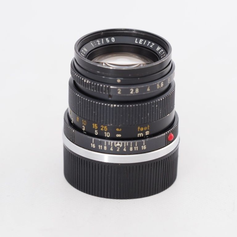 LEICA SUMMICRON-M 50mm F2 E39 Summicron Single Focus Black 811103