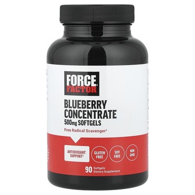 Blueberry Concentrate, 500 mg, 90 Softgels