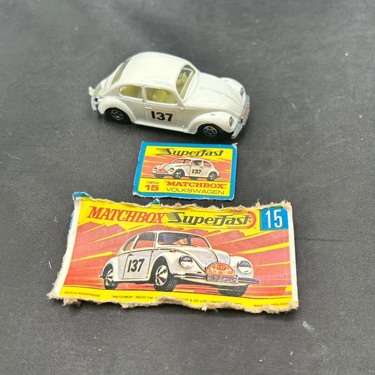 Matchbox Volkswagen 1968 Vehicle Year Vintage Manufacture Diecast