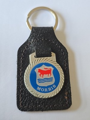 Schlüsselanhänger Schlüsselring - Morris Leder Logo