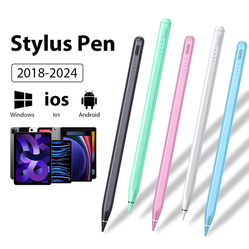 Penna Ipad per Apple Ipad 2018-2024, Penna Touch per Tablet Ipad Pencil Con Rige 7445006990987