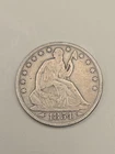 1854-O Seated Liberty Silver Half Dollar 50C