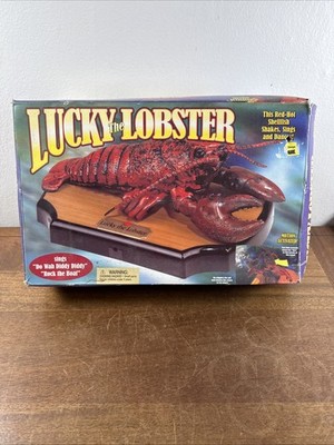 1998 Sunstar Lucky The Singing Lobster Motion Sings Do Wah Diddy Diddy