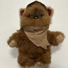 Vtg 1983 Star Wars Return of the Jedi 15” Kenner Wicket Ewok Plush Doll w/ Hood