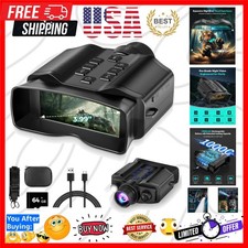 Night Vision Goggles for Adults, 3.99" HD Screen  10000mAh Rechargeable, 4K ...