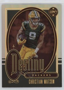 2023 Panini Legacy Destiny Christian Watson #DS-24