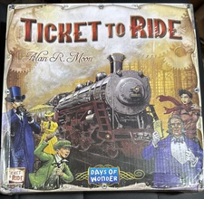 Days of Wonder Ticket To Ride by Alan R. Train Adventure Strategy Board Game New