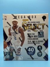 2024/25 Panini Select Basketball Mega Box (Blue,Pink,Orange Cracked Ice!)