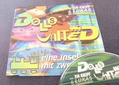 Dolls United Feat. Jim Knopf   Eine Insel Mit 2 Bergen - Rar Mcd