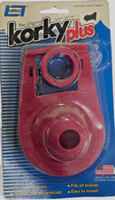 Korky Plus- 3" Universal Toilet Flapper Chain, Red No. 2001BP - New/Sealed