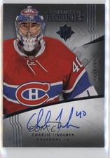 2016 Ultimate Collection Rookies Tier 1 213/299 Charlie Lindgren #130 Auto 2v5