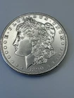 1890 Morgan Silver Dollar $1 Philadelphia No Mint Mark 90% Silver AU Details