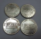 (4) Vintage DON CASEY COMPANY INC SILVEX Silver Systems 1 ozt .999 Silver Rounds