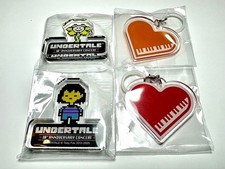 UNDERTALE 10th Anniversary Concert Acrylic Keychain Set Limited Gacha