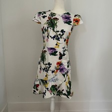Alice & Olivia Kirby Floral Ruffle Dress sz 6