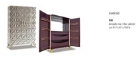 Bar Schrank Holz SchräNke Tresen Haus Theke Tisch Weinschrank Regale Hausbar Neu