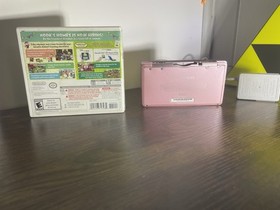 Nintendo 3DS Console Pink Edition With Charger And Happy Home Designer!