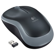 Logitech M185 - kabellose Maus | Grau Neu