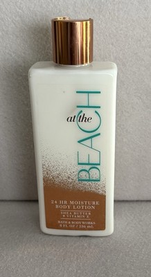 Bath & Body Works At the Beach Body Lotion Coconut Bergamot Musk 8 oz New