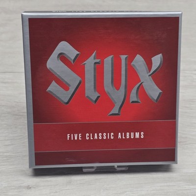 Styx - Five Classic Albums CD Box Set 2015 A&M Records Excellent Condition 