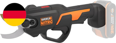 Worx NITRO WG330E.9 Akku Astschere 20V - Müheloses Schneiden Dank Elektrischen A