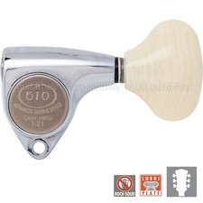 NEW Gotoh SGV510Z-VL5 Tuners L3 R3 Guitar Tuning Keys 1:21 Ratio, 3x3 - CHROME