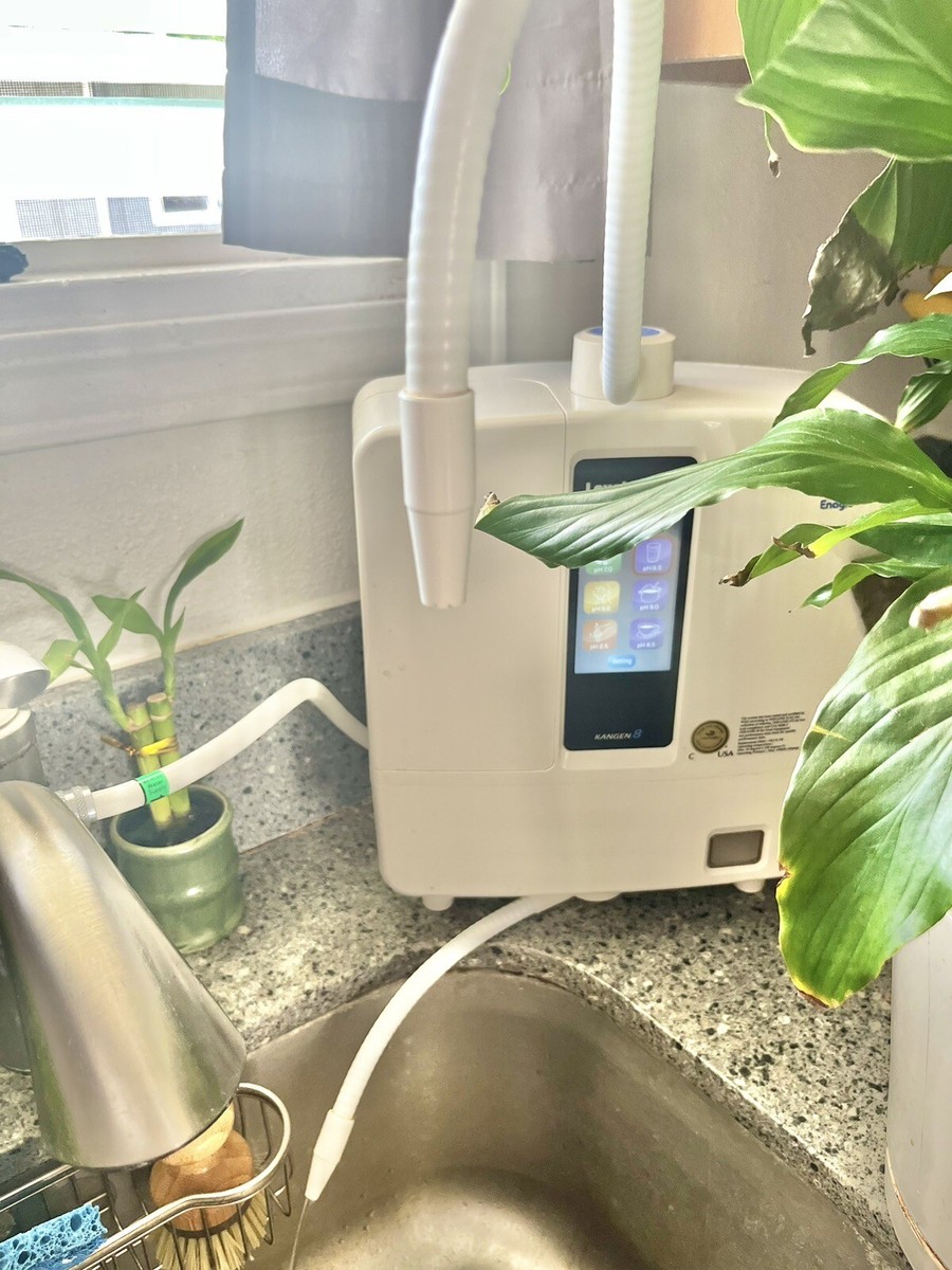 Sd501 Jriv Kangen Water Machine Sd501 Set Up By The Sink Kangen