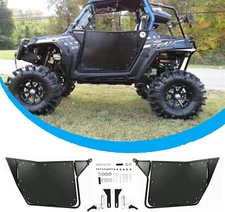 Fit 2008-2014 RZR RZR-S XP 800 900, 2012-2021 570 Polaris Aluminium Doors Black