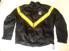 US Army Military Jacket Size Large Reg Physical Fitness PFU Reflective