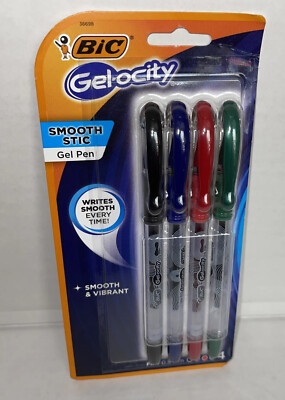 BIC Gel-ocity Smooth Stick Gel Pens Fine Point Assorted Ink - Main Image