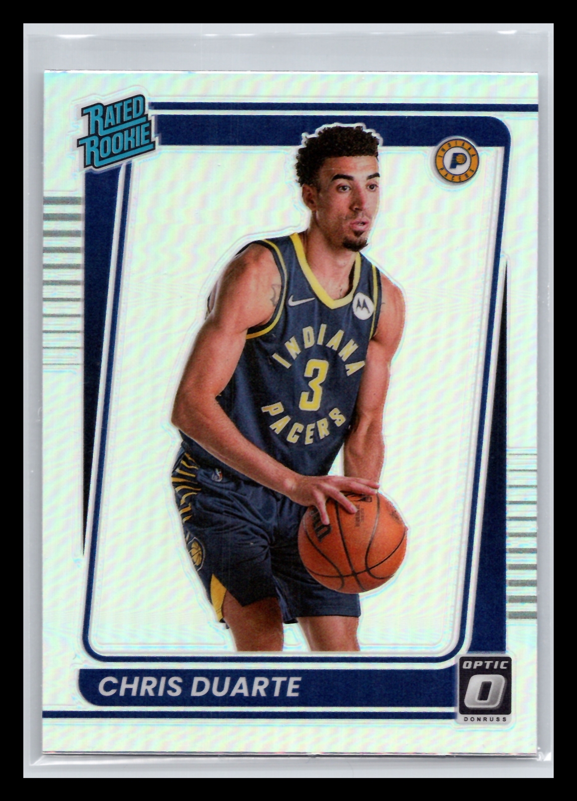 2021-22 Donruss Optic #173 Chris Duarte Fast Break Holo