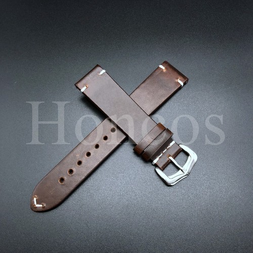 20 22 MM Genuine Soft Leather Watch Band Strap Vintage Oil Fits for Fossil BN - Picture 2 of 4