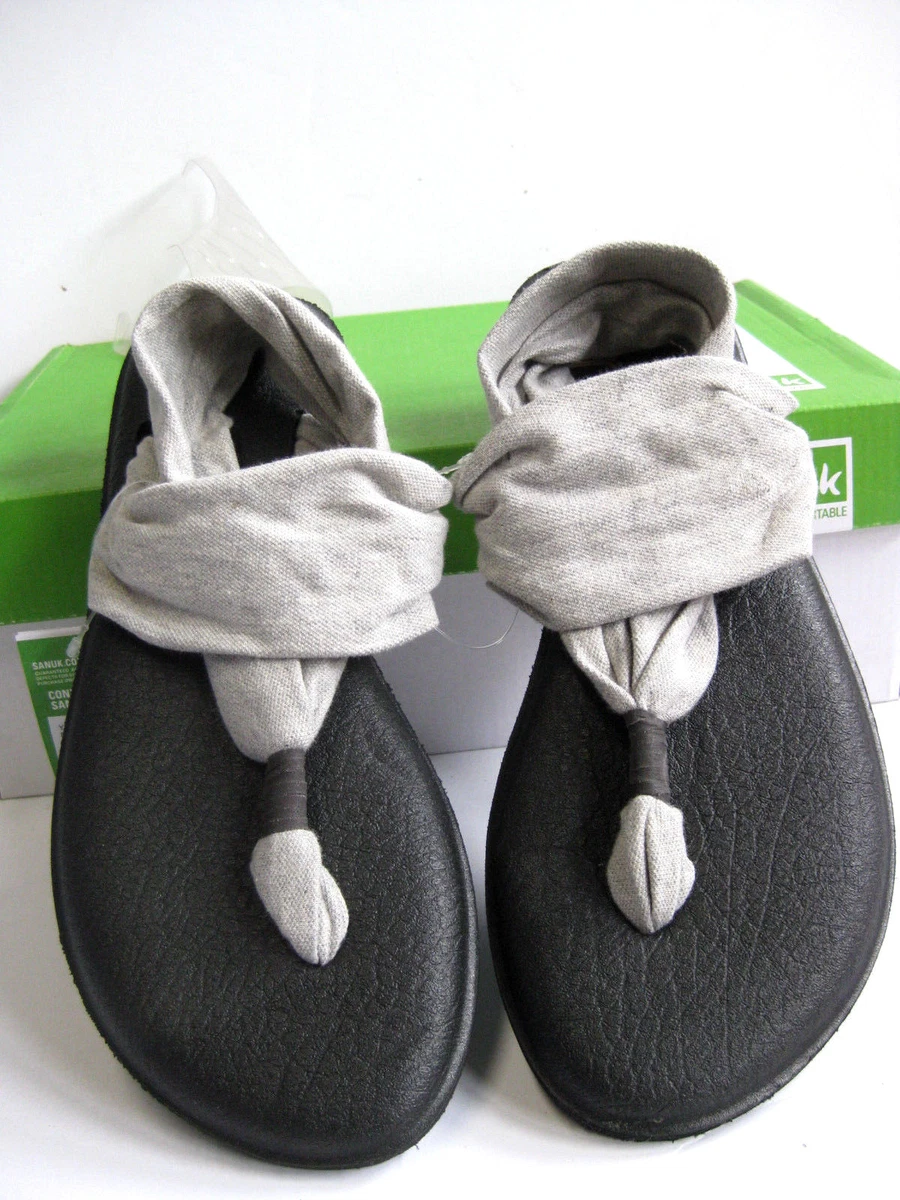 Grey hotsell sanuk sandals