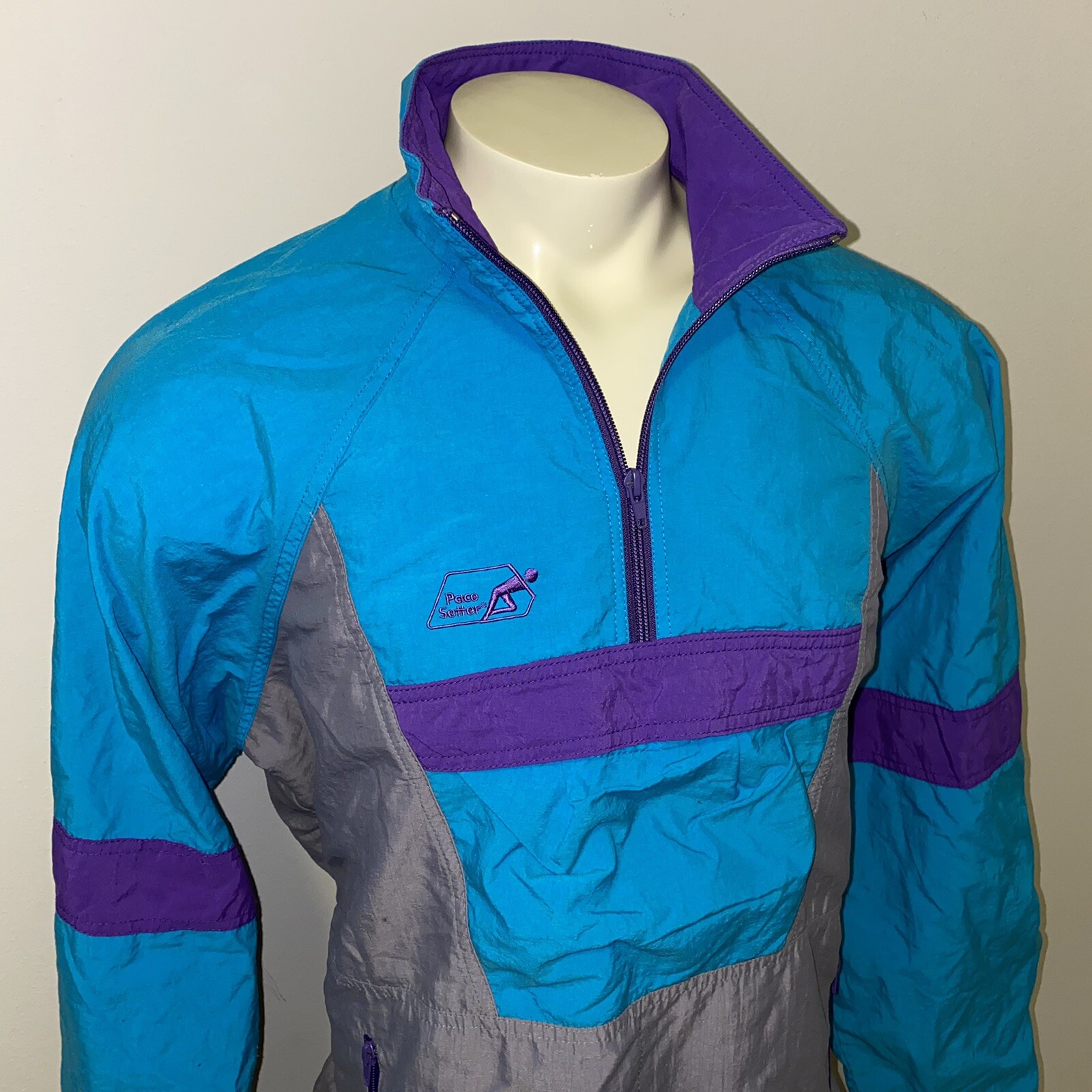 Vtg Windbreaker Jacket Mens XL 