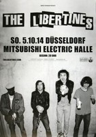 The Libertines - Time For Heros , DüSseldorf 2014 | Konzertplakat | Poster